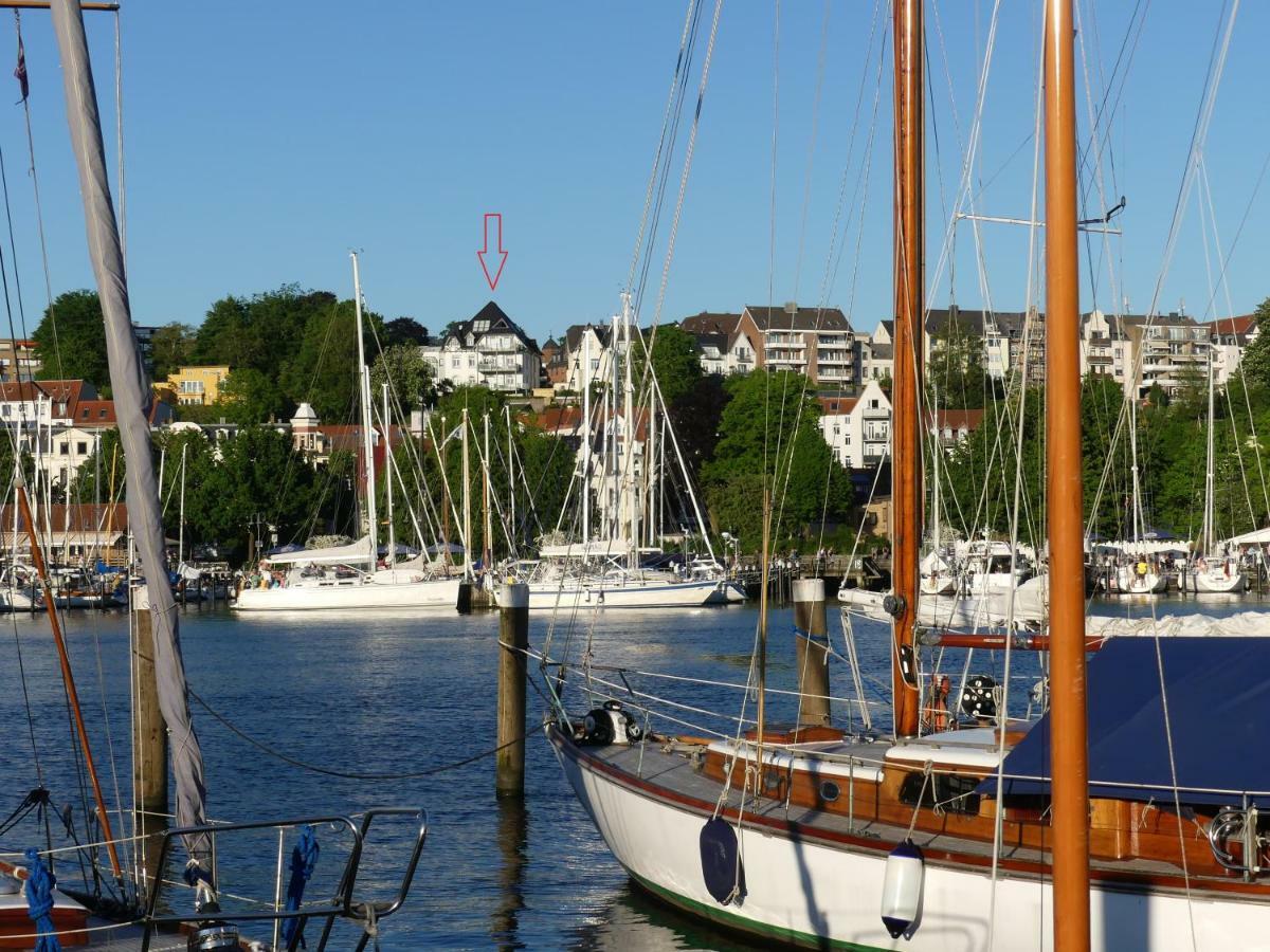 Stadtvilla Mit Hafenpanorama Flensburg Ngoại thất bức ảnh