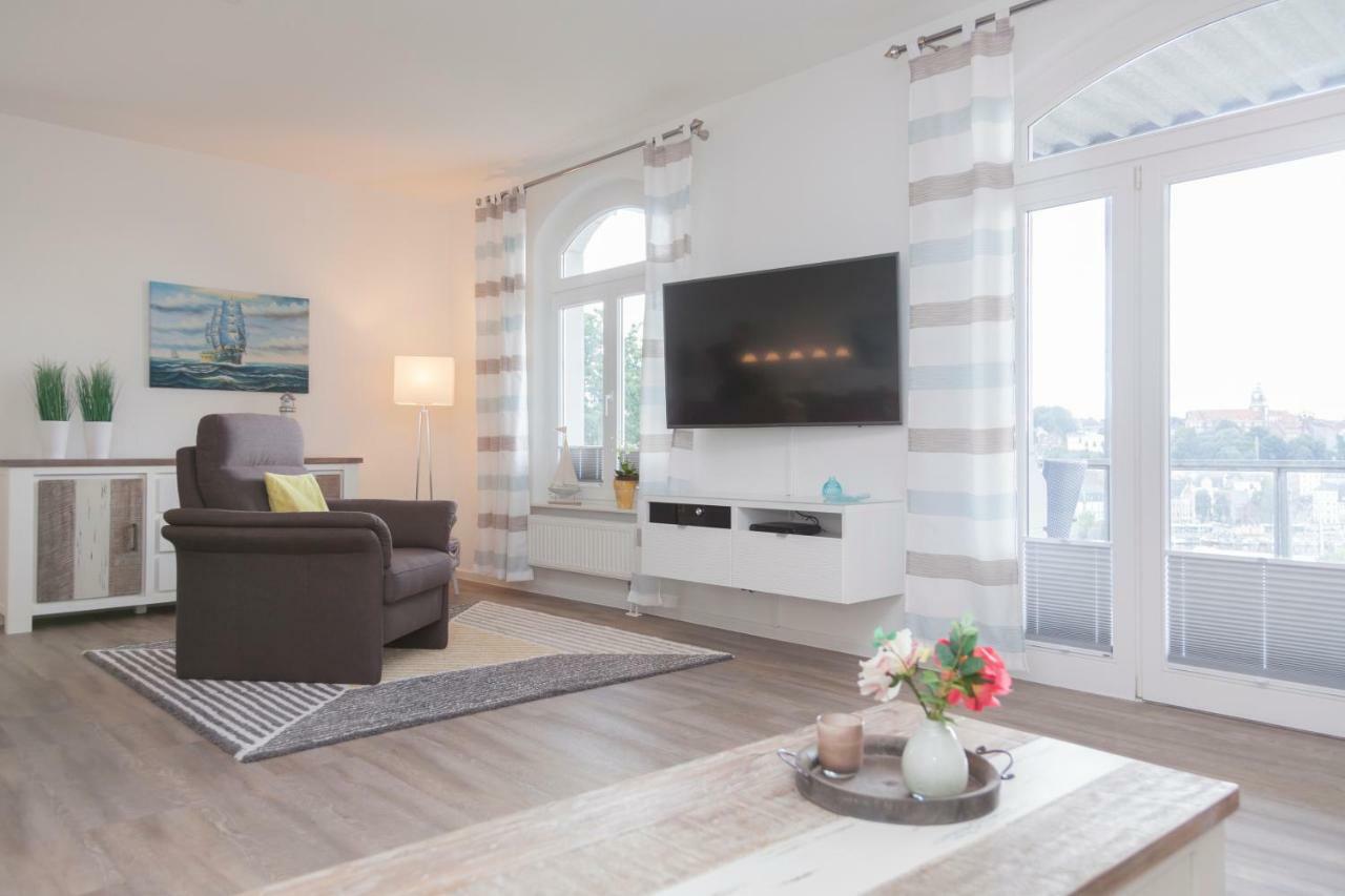Stadtvilla Mit Hafenpanorama Flensburg Ngoại thất bức ảnh